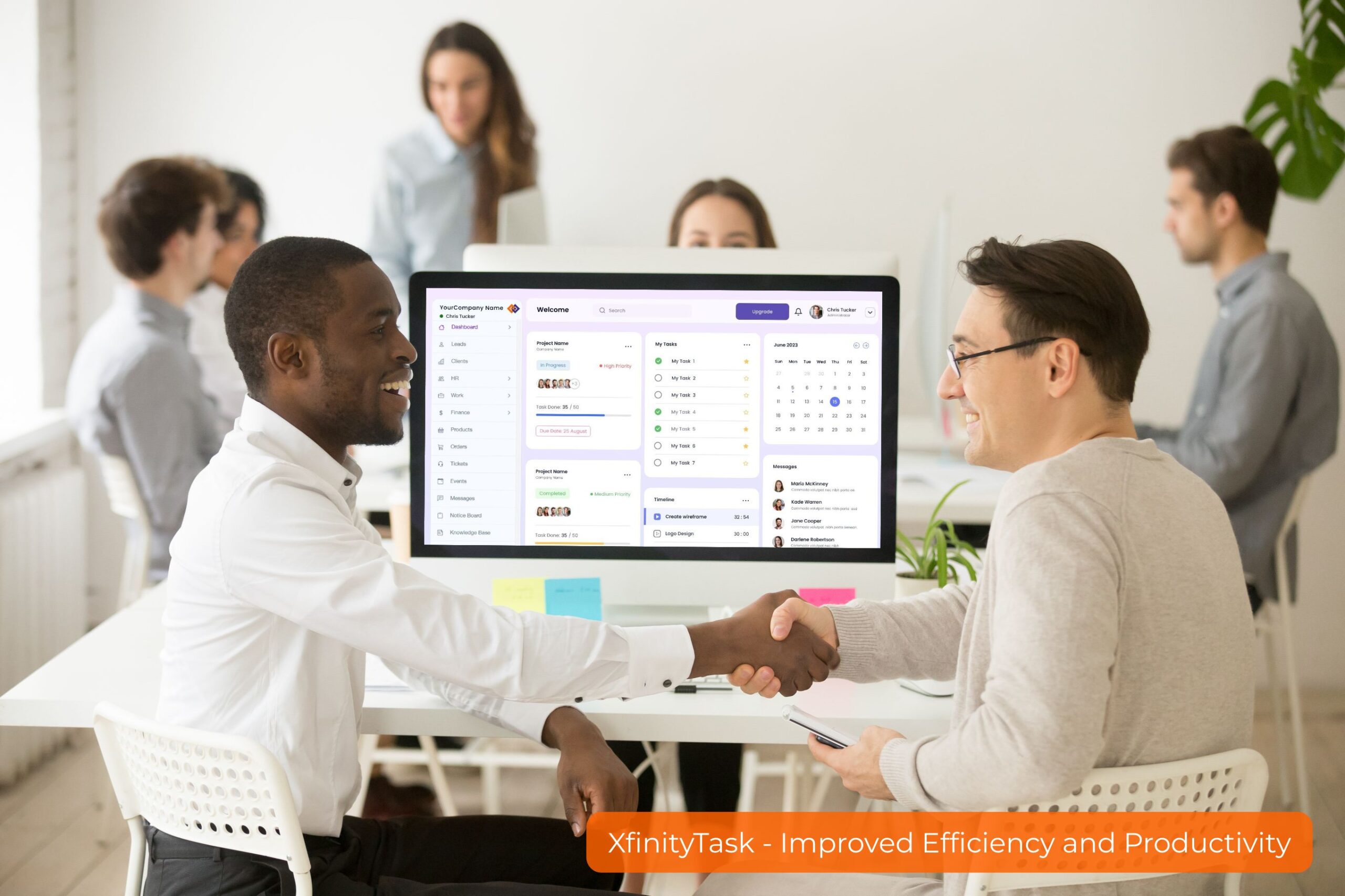 XfinityTask Improved Efficiency and Productivity